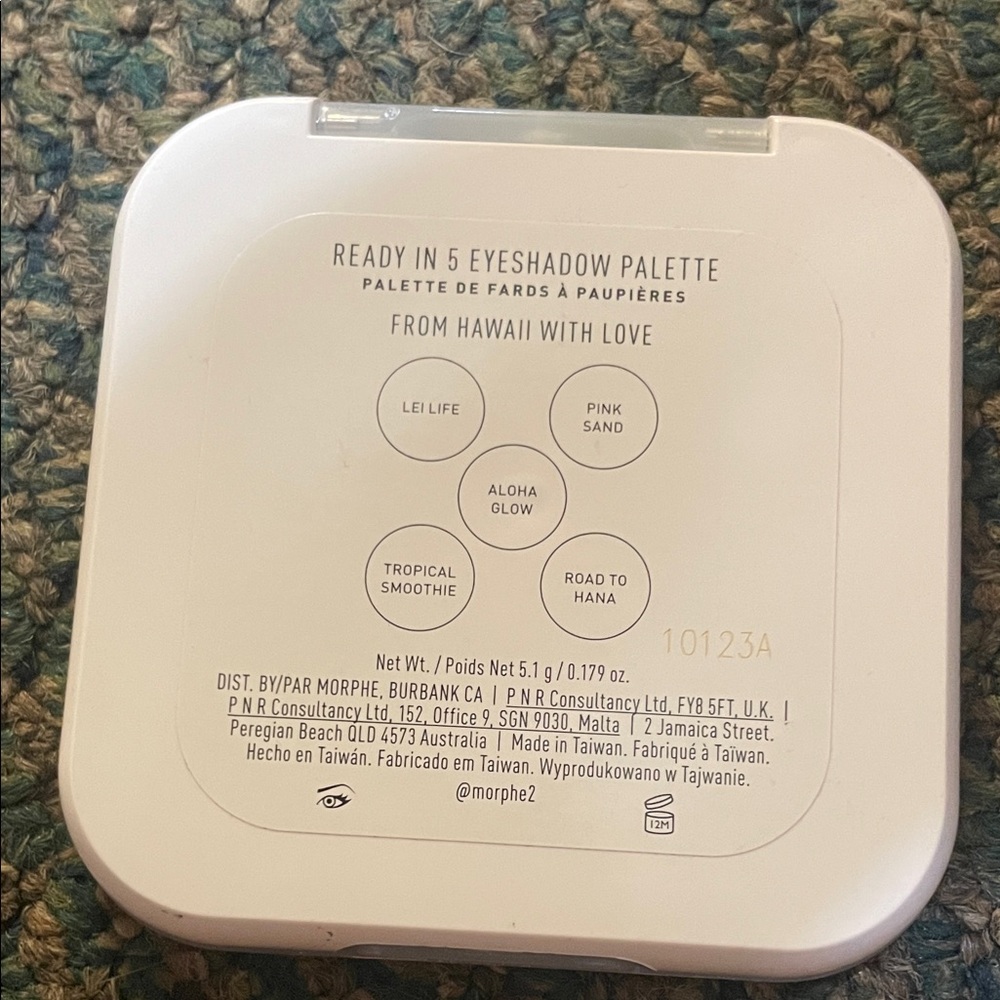 Morphe 2 ready in 5 from hawaii with love Eyeshadow Palette - Picture 3 of 4